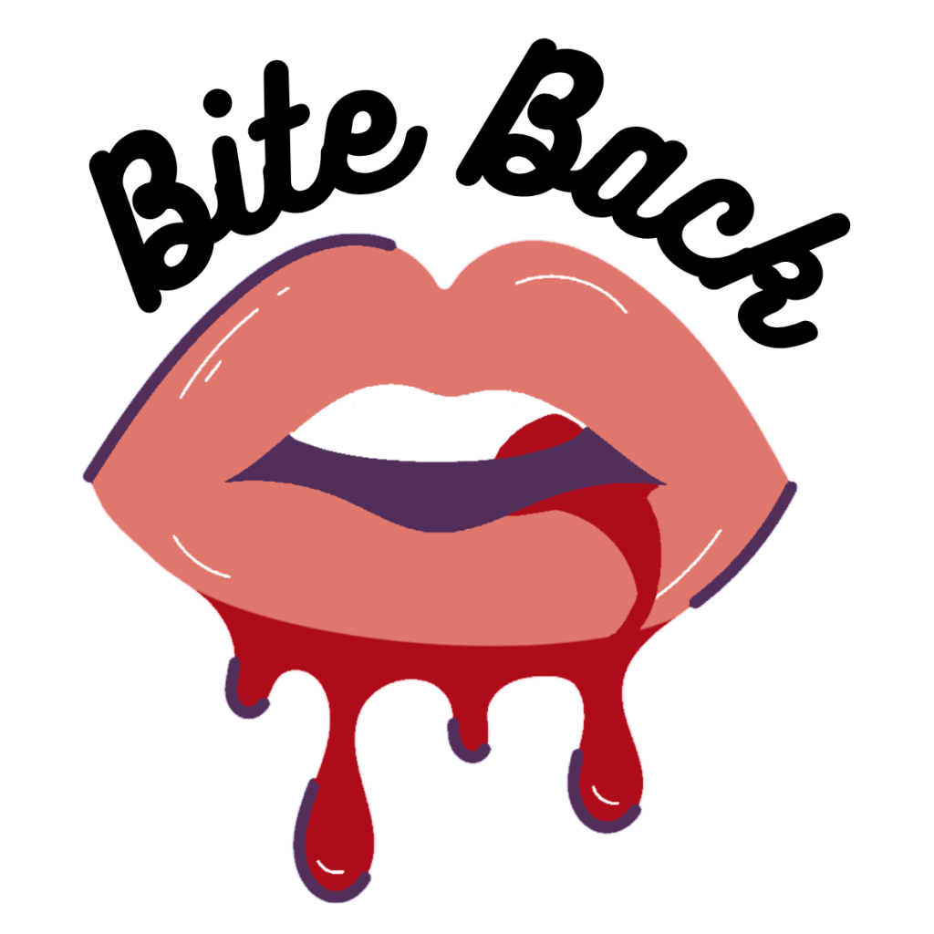 Bite Back Succoryne Nex queer poly romance bisexual nonbinary irreverent mafia